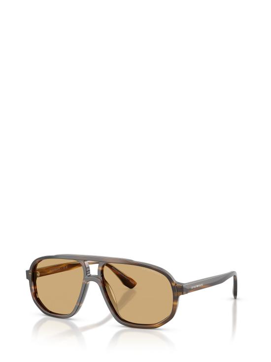 26FW 엠포리오 아르마니 선글라스 EA4263U 632673 STRIPED DARK GREEN - EMPORIO ARMANI