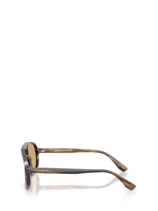 26FW 엠포리오 아르마니 선글라스 EA4263U 632673 STRIPED DARK GREEN - EMPORIO ARMANI