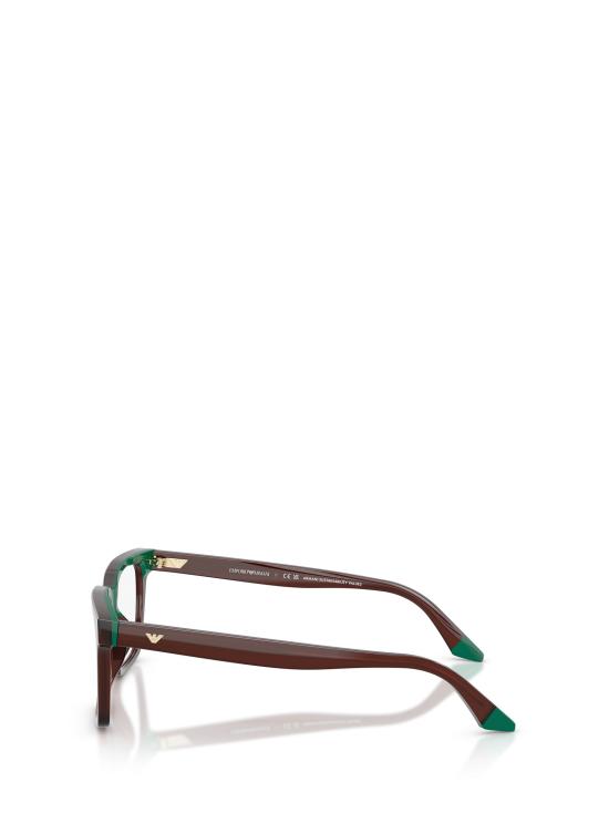 26FW 엠포리오 아르마니 안경 EA3272U 6315 OPALINE BROWN GREEN - EMPORIO ARMANI