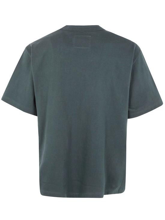 25FW SACAI X CARHARTT 반팔 티셔츠 25 00995S 551 GREEN - SACAI X CARHARTT WIP