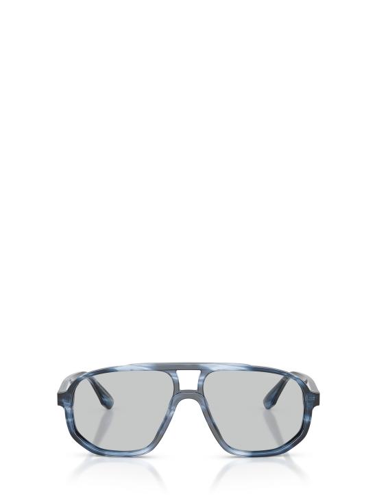 26FW 엠포리오 아르마니 선글라스 EA4263U 632787 STRIPED DARK BLUE