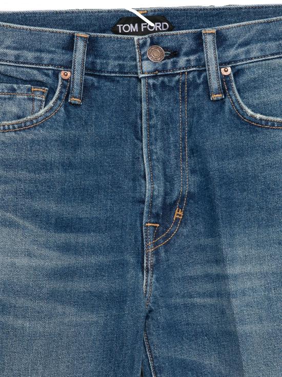 25FW 톰포드 데님 팬츠 PAD115DEX237 HB538 HIGH LOW MEDIUM BLUE - TOMFORD