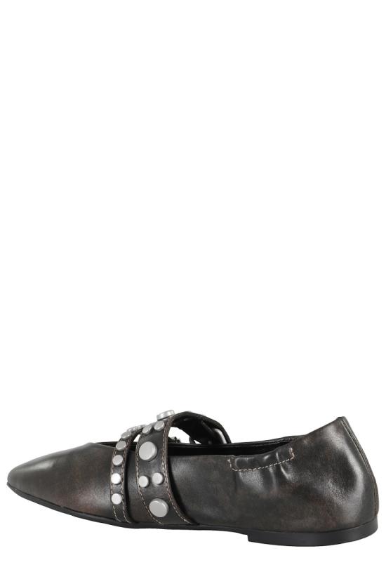 25FW 아쉬 플랫 슈즈 BRITNEY05 097 Black - ASH