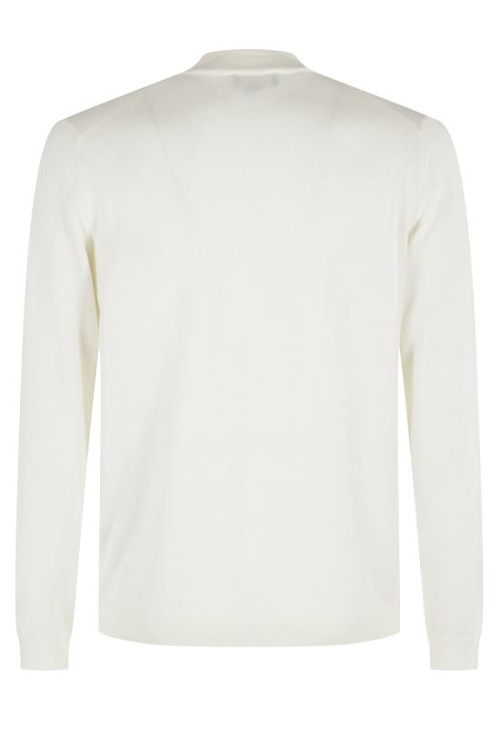 25FW 로베르토 콜리나 스웨터 253M01006 097 White - ROBERTO COLLINA