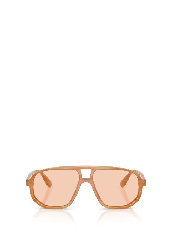 26FW 엠포리오 아르마니 선글라스 EA4263U 632873 STRIPED LIGHT BROWN