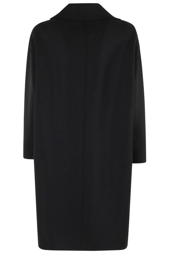 25FW 해리스와프런던 코트 AC1487MLK 097 Black - HARRIS WHARF LONDON