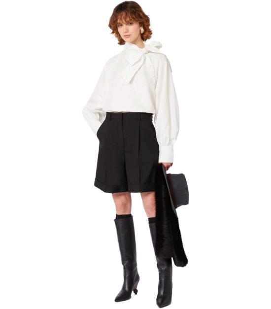 25FW 위켄드막스마라 블라우스 2525116013600 001 38 White - WEEKEND MAX MARA