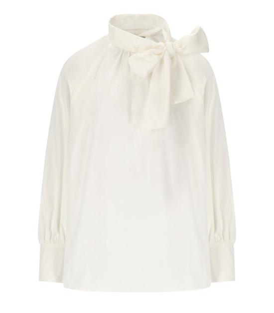 25FW 위켄드막스마라 블라우스 2525116013600 001 38 White