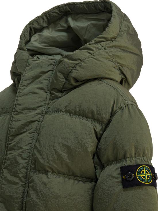 25FW [키즈] 스톤 아일랜드 코트 K2S164100010 S0019V0055 GREEN - STONE ISLAND