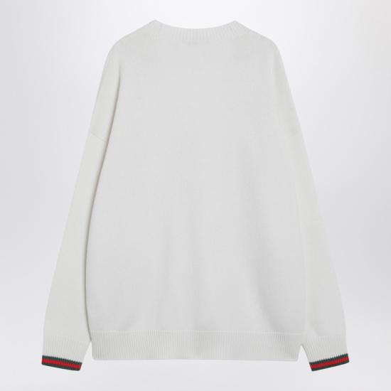  구찌 브이넥 울 캐시미어 가디건 830815XKE13 Multicolor - GUCCI