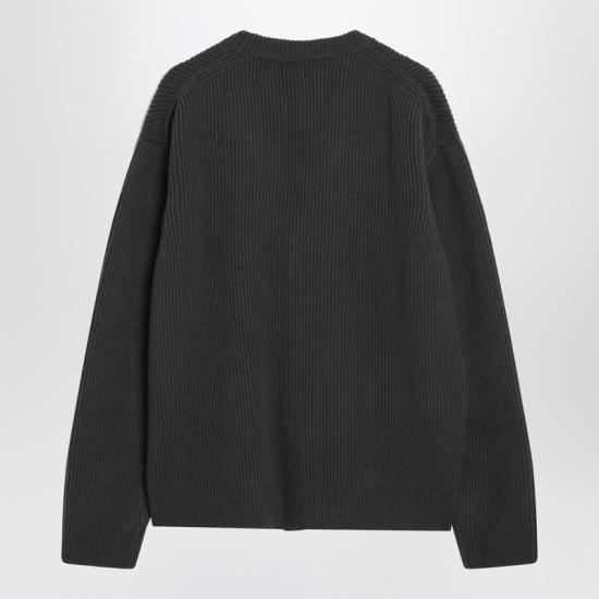  구찌 울 캐시미어 립 니트 가디건 833501XKEYK Green - GUCCI