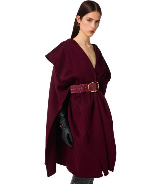 25FW 엘리자베타프랜치 코트 CP67D56E2 EA4 40 Red - ELISABETTA FRANCHI