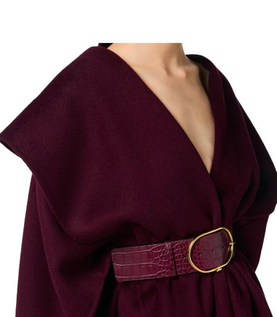 25FW 엘리자베타프랜치 코트 CP67D56E2 EA4 40 Red - ELISABETTA FRANCHI