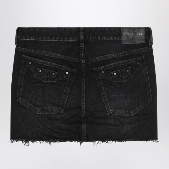 25FW 발렌시아가 와이드 레그 팬츠 852324TTW67 Black - BALENCIAGA