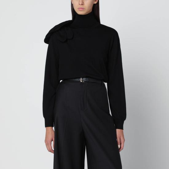 25FW 모스키노 터틀넥 09035401 Black