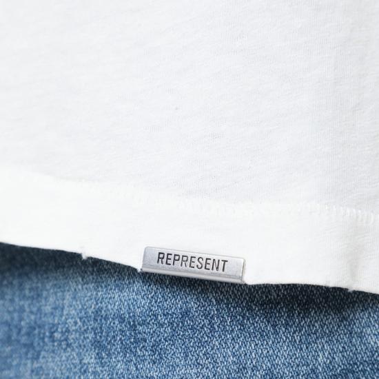 25FW 리프레젠트 반팔 티셔츠 MLM100176CO White - REPRESENT