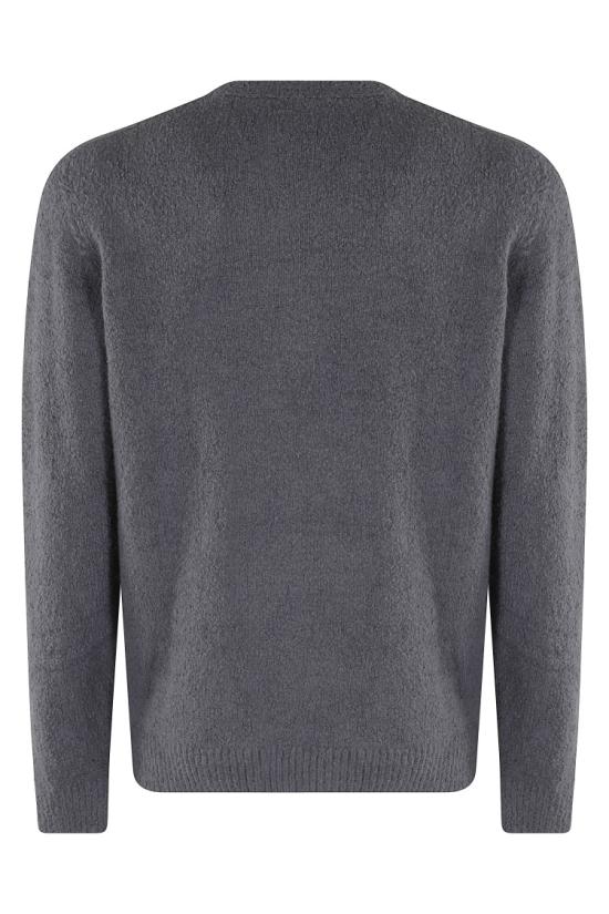 25FW 로베르토 콜리나 스웨터 253M45001 097 Grey - ROBERTO COLLINA