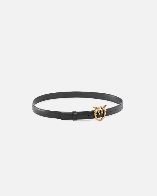 25FW 핑코 벨트 100143A0F1 Z99Q Nero antique gold - PINKO