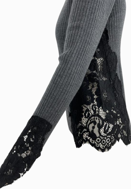 25FW 핑코 스웨터 105565A2S3 K07 Grigio azul platina - PINKO