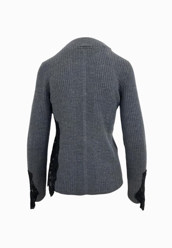 25FW 핑코 스웨터 105565A2S3 K07 Grigio azul platina - PINKO