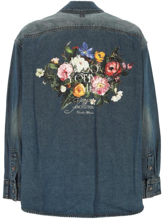 25FW 우영미 셔츠 W253SH26 885L Blue - WOOYOUNGMI