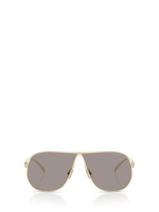 26FW 미우미우 선글라스 MU A56S ZVN80Q PALE GOLD