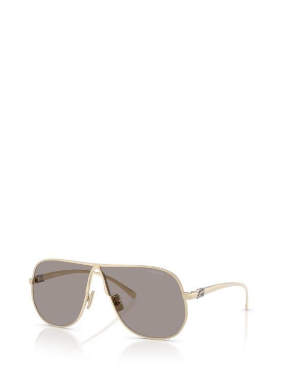 26FW 미우미우 선글라스 MU A56S ZVN80Q PALE GOLD - MIU MIU