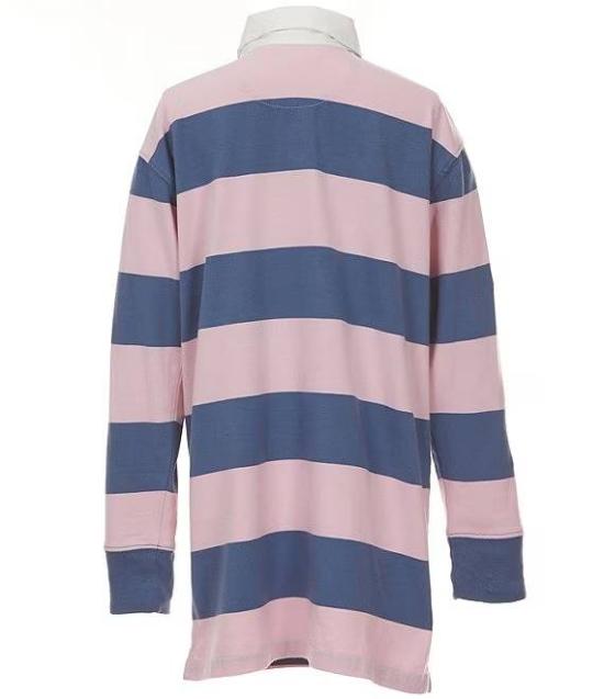 25FW [키즈] 폴로 랄프로렌 원피스 313971038 001GARDENIA PINK BLUE - POLO RALPH LAUREN