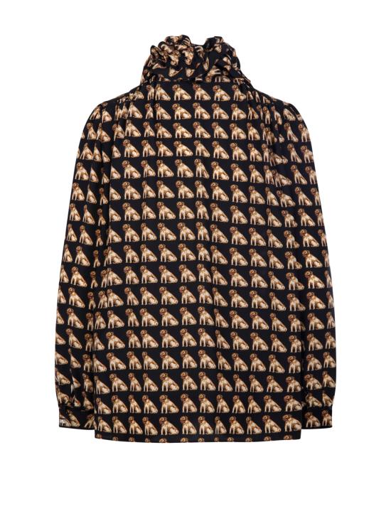 25FW 발렌티노 가라바니 블라우스 7B3AB7R49G5 K92 NERO MULTICOLOR - VALENTINO GARAVANI