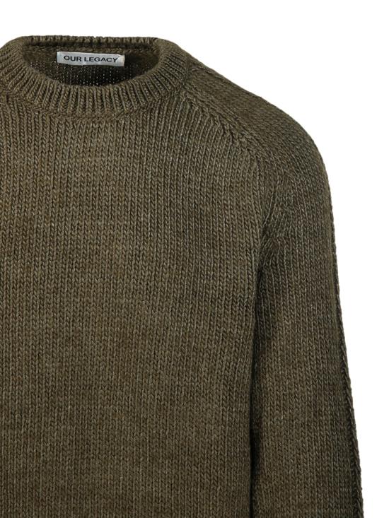 25FW 아워레가시 스웨터 M4253TF FLUSH GREEN - OUR LEGACY