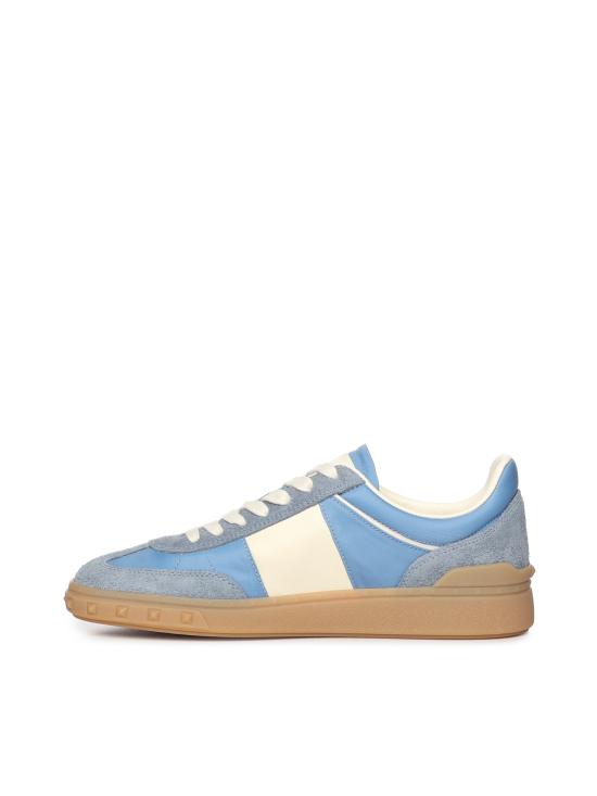 25FW 발렌티노 가라바니 레이스업 로우탑 스니커즈 7W2S0IL9 MBMBQG Grey light blue - VALENTINO GARAVANI