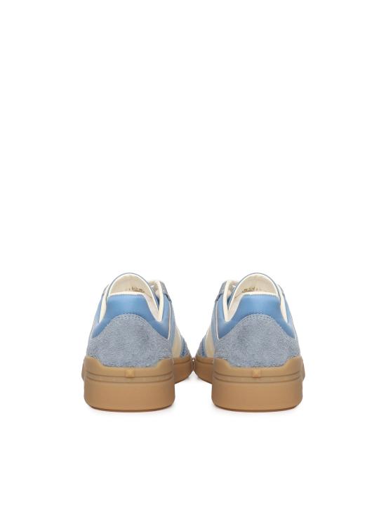 25FW 발렌티노 가라바니 레이스업 로우탑 스니커즈 7W2S0IL9 MBMBQG Grey light blue - VALENTINO GARAVANI