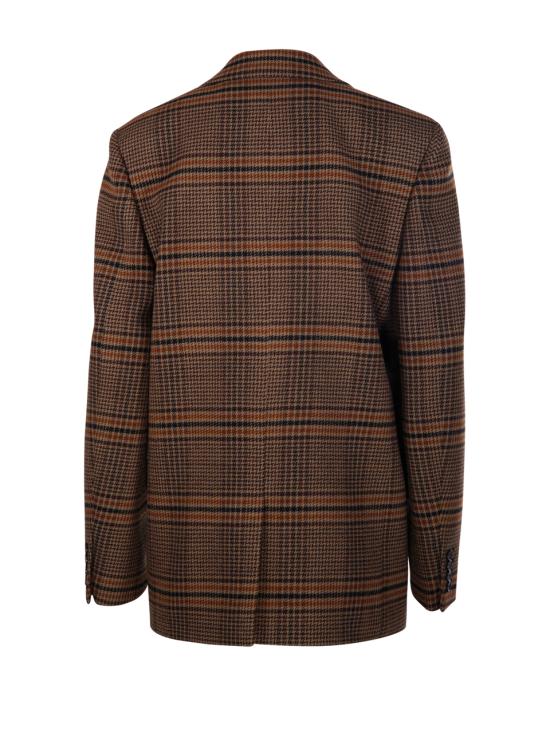 25FW 생로랑 수트 자켓 842593 Y9I70 2849 MARRON BEIGE ROUX - SAINT LAURENT