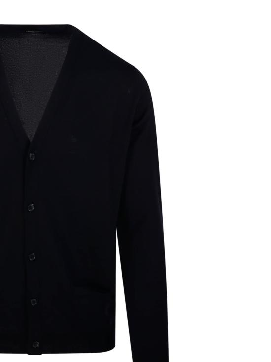 25FW 로베르토 콜리나 가디건 253M01010 M0109 NERO - ROBERTO COLLINA