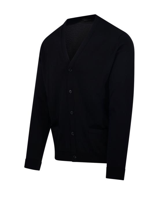 25FW 로베르토 콜리나 가디건 253M01010 M0109 NERO - ROBERTO COLLINA