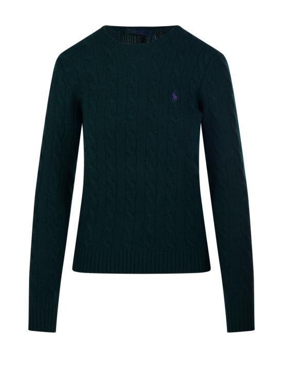 25FW 랄프 로렌 스웨터 211971865009 COLLEGE GREEN