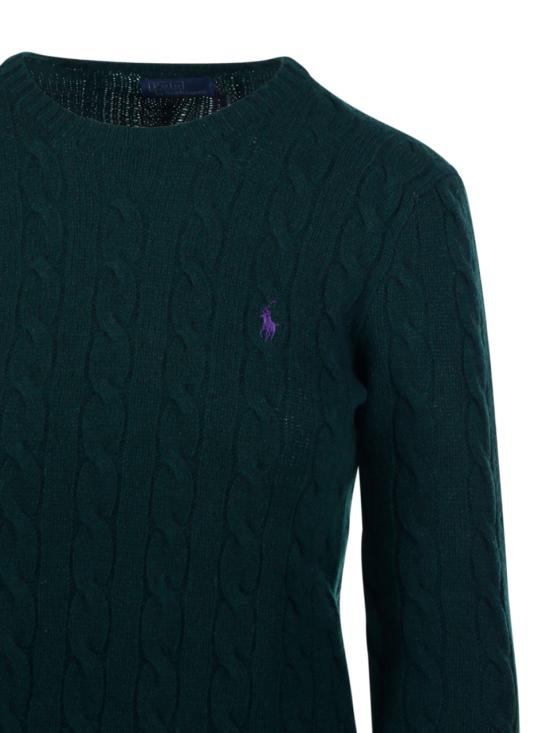 25FW 랄프 로렌 스웨터 211971865009 COLLEGE GREEN - RALPH LAUREN