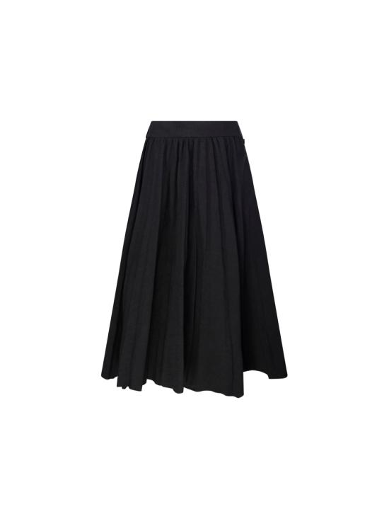 25FW 발렌시아가 미디 스커트 838770 TST05 1000 BLACK