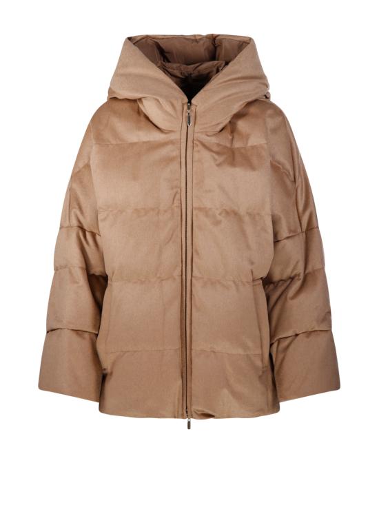 25FW 막스마라 더 큐브 데시데리오 퀼티드 패딩 자켓 2529486035600 001 CAMMELLO