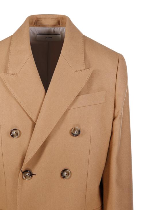 25FW 아미 수트 자켓 FBV002 WV0058 280 CAMEL - AMI