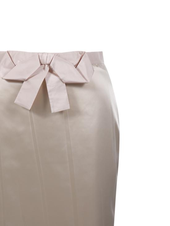 25FW 발렌티노 가라바니 미디 스커트 7B0RAEC592G 9WB PALE CHAMPAGNE ROSE - VALENTINO GARAVANI