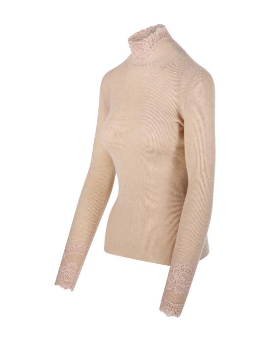 25FW 발렌티노 가라바니 터틀넥 7B0KC68L9QT DPT ALABASTER ROSE DUST - VALENTINO GARAVANI