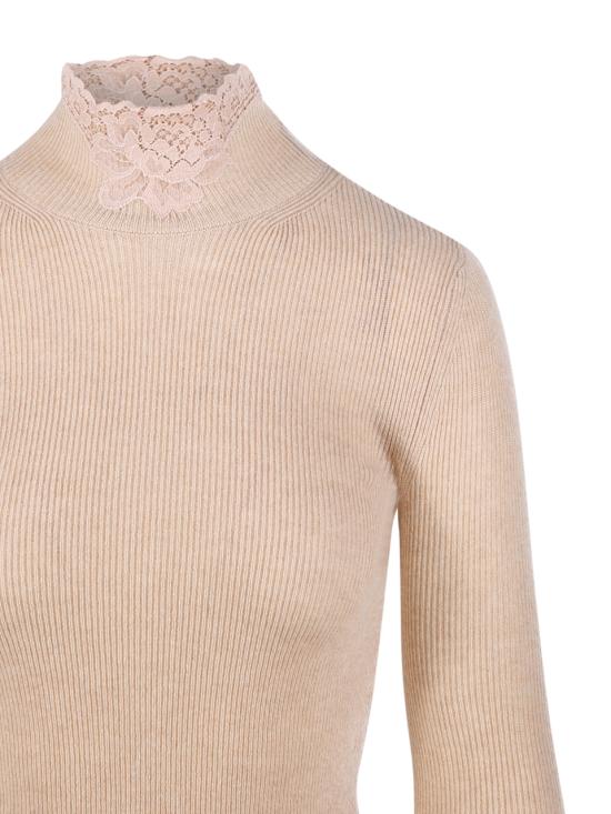 25FW 발렌티노 가라바니 터틀넥 7B0KC68L9QT DPT ALABASTER ROSE DUST - VALENTINO GARAVANI