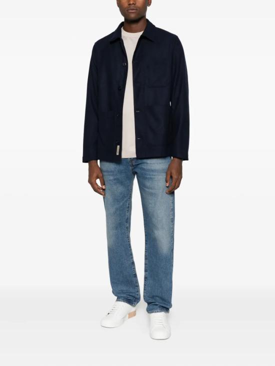 25FW 울리치 수트 자켓 CFWOOS2025MRUT5180 3989 Blue - WOOLRICH