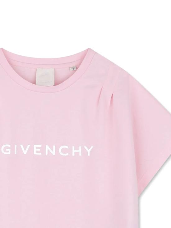 25FW [키즈] 지방시 티셔츠 H31010 44Z Pink - GIVENCHY