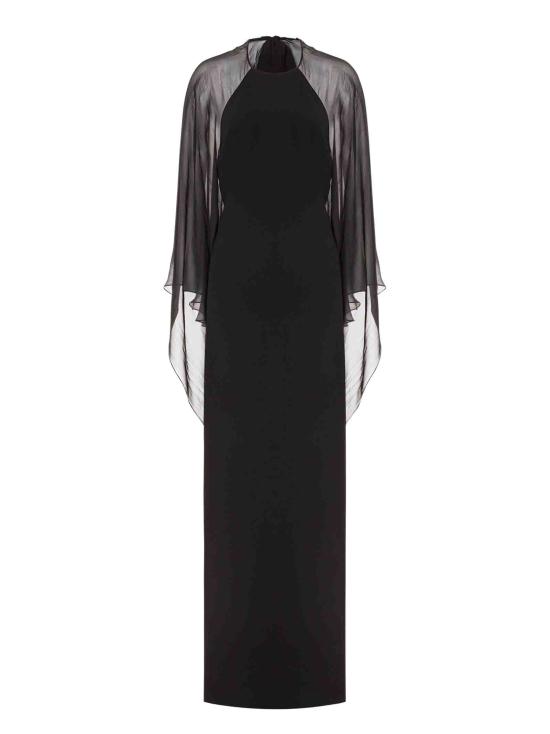 25FW 알베르타 페레티 미디 원피스 A04085134 0555 Black