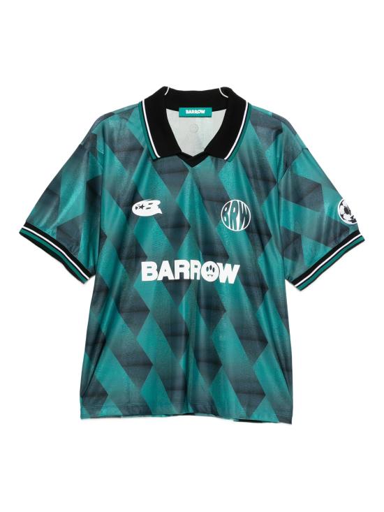 25FW 바로우 반팔 티셔츠 F5BWUATH056 309 Green