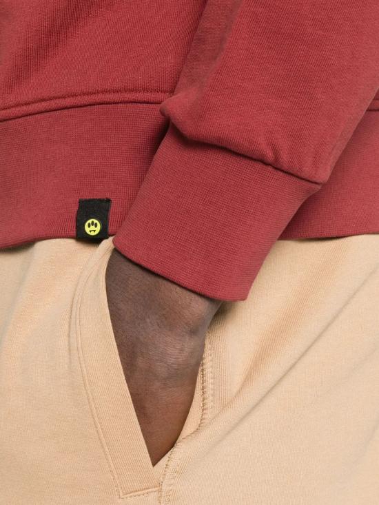 25FW 바로우 긴팔 티셔츠 F5BWUASW069 177 Red - BARROW