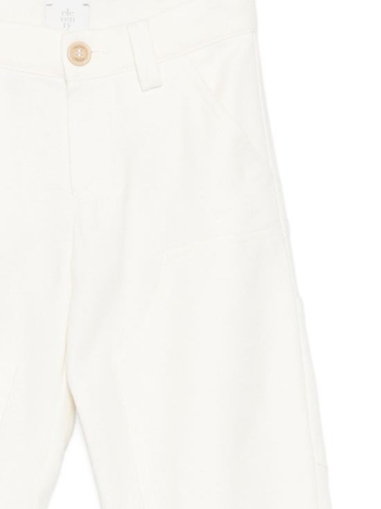 25FW [키즈] 일레븐티 팬츠 EX6P50 I0233 101 Cream - ELEVENTY