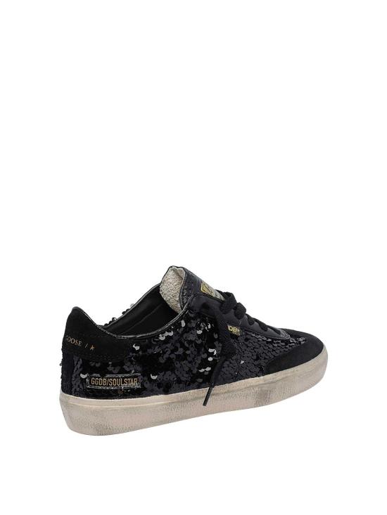 27SS 골든구스 소울스타 스니커즈 GWF00464F00748690100 Black - GOLDEN GOOSE